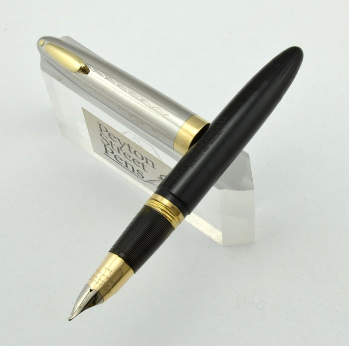 Sheaffer Tuckaway Sentinel Fountain Pen - Touchdown, Black, Medium