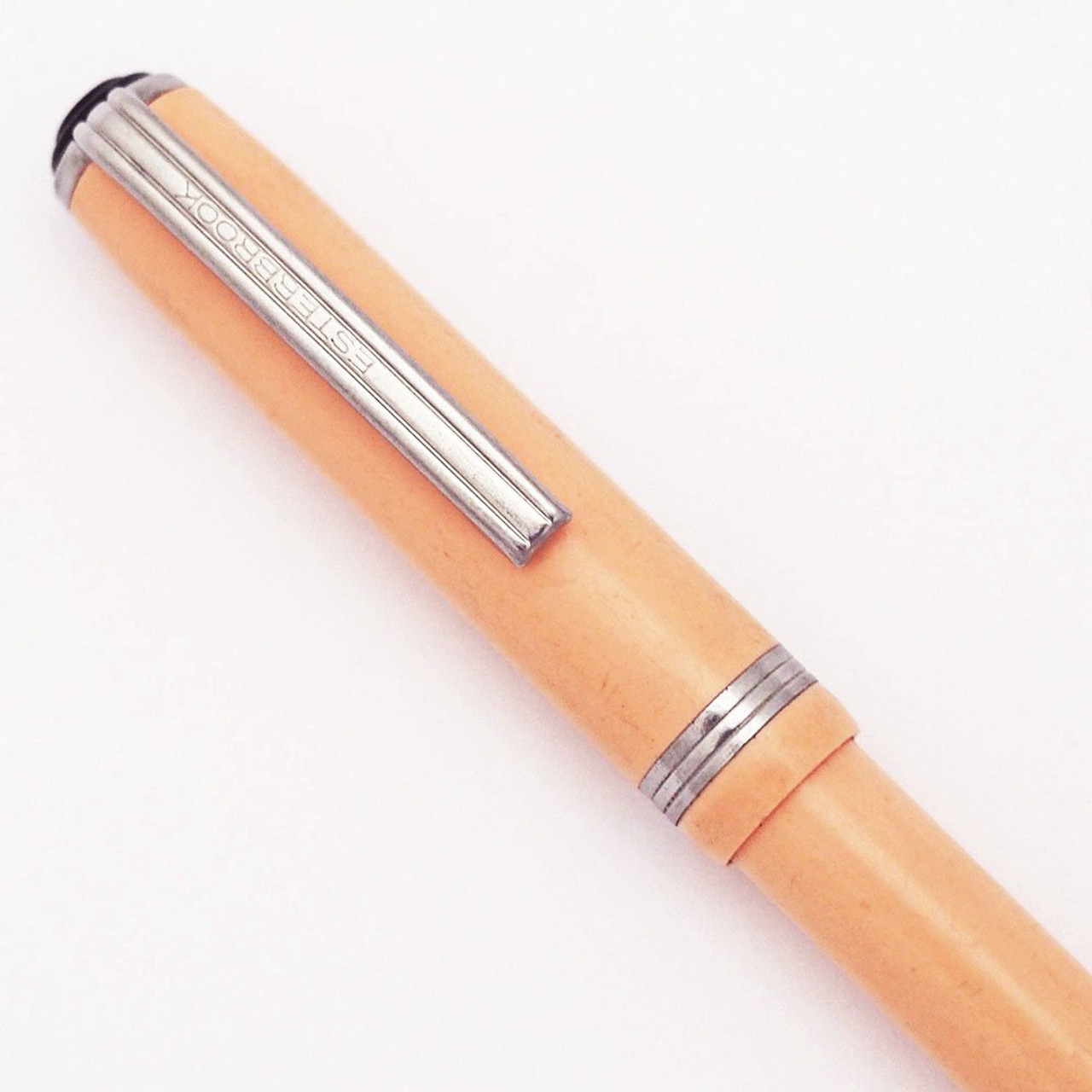 Esterbrook Pastels Mechanical Pencil - Salmon Pink, First Series, 0.9mm Leads (Very Nice, Restored)