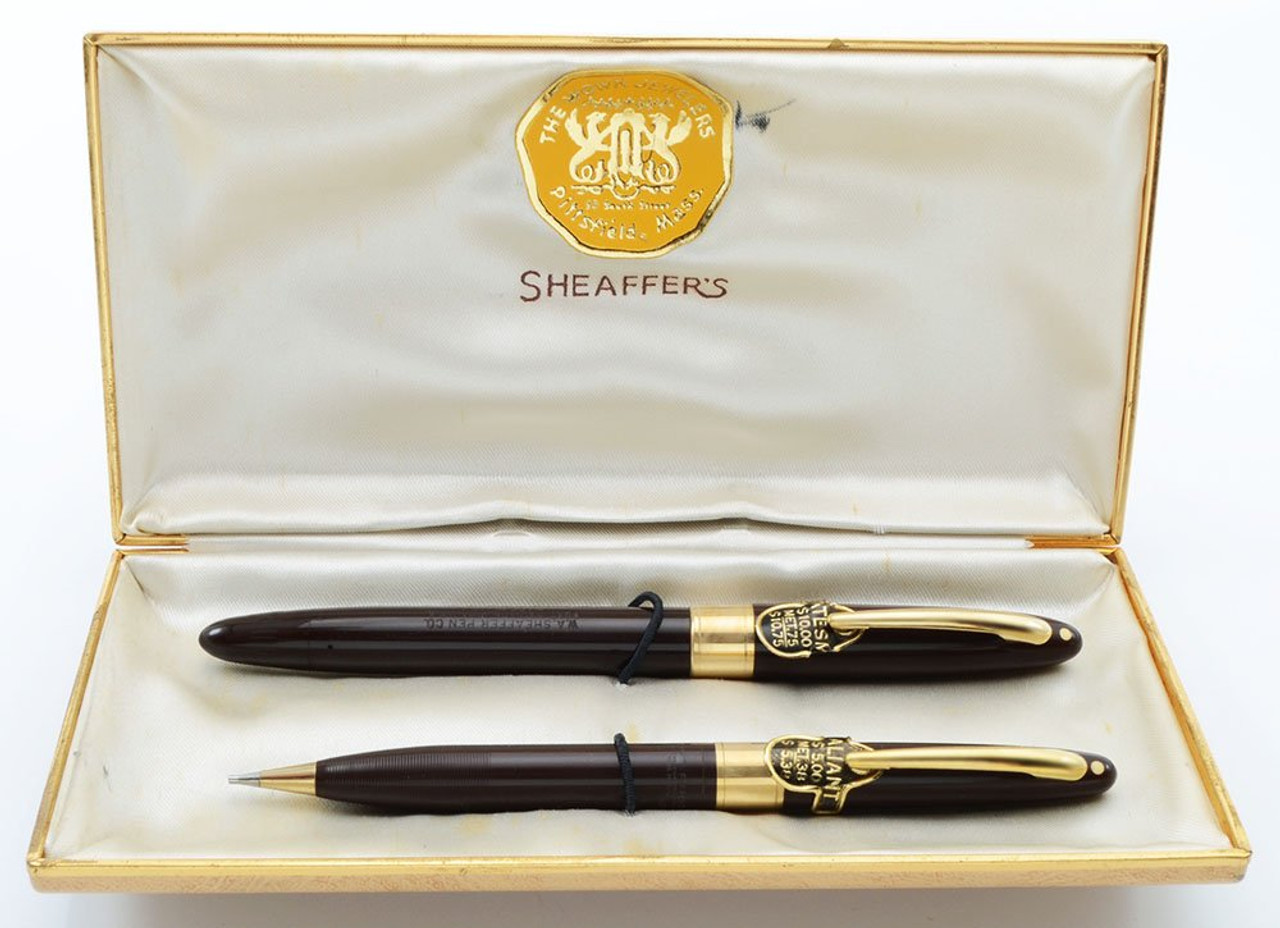 1946-7 Gray Pearl Sheaffer Triumph Valiant fountain pen – Paper Wants A Pen