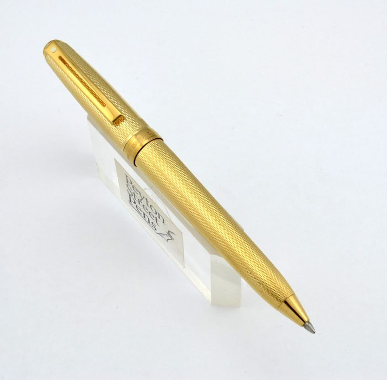 Sheaffer Prelude Ballpoint Pen - Gold Barleycorn (Mint in Box)