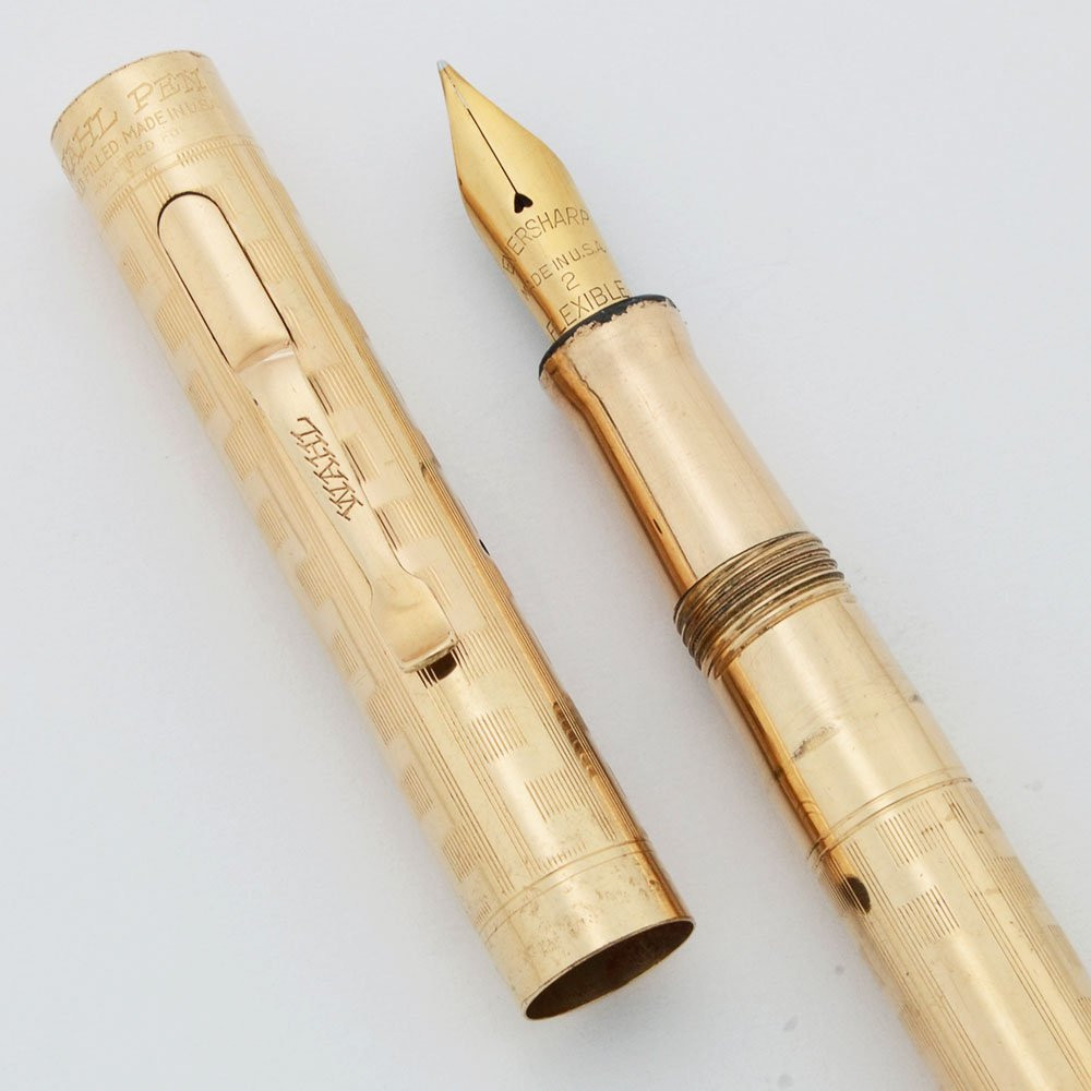 VENUS Everpointed GOLDFILLEDヴィンテージシャープペン Wahl Eversharp Fountain Pen #2 with Clip (1920s) - Yellow Gold