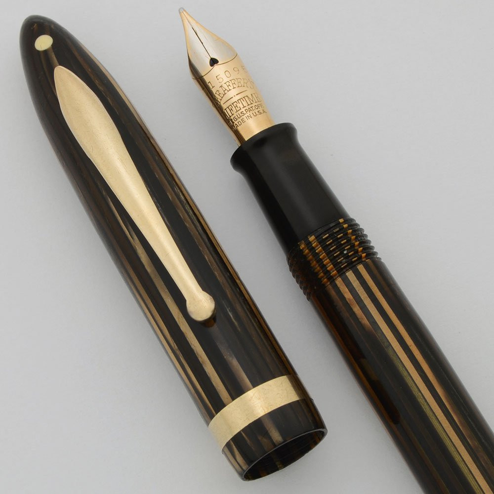Sheaffer Balance Lifetime Fountain Pen - Full Size Slender, Brown