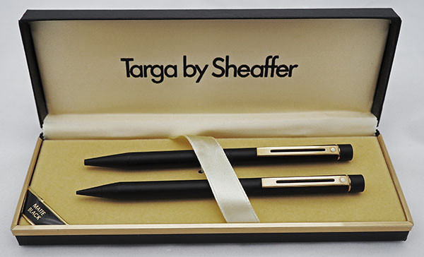 Sheaffer Targa 1003 Ballpoint & Mechanical Pencil Set - Early