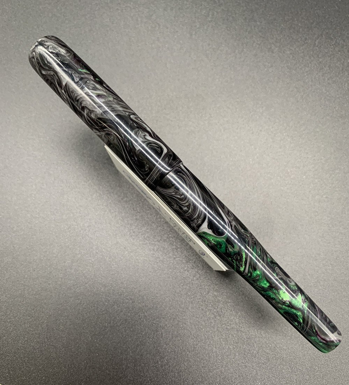 PSPW Prototype Fountain Pen - "Spooky Cruzite", w PSP Emblem, Slender, #5 JoWo Nib (New)