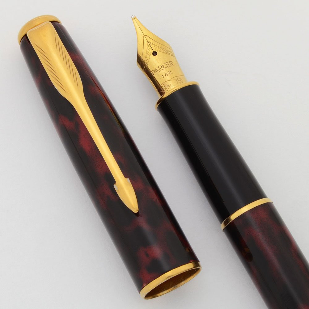 Parker Sonnet Fountain Pen (1990s) - Laque Firedance, 23k GP Trim