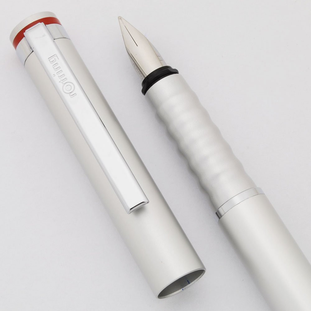 Rotring Esprit Fountain Pen (mid-2000s) - Metallic Silver with