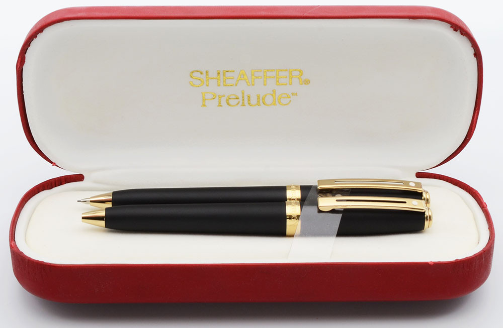 Sheaffer Prelude 346 Ballpoint and Pencil Set - Matte Black with