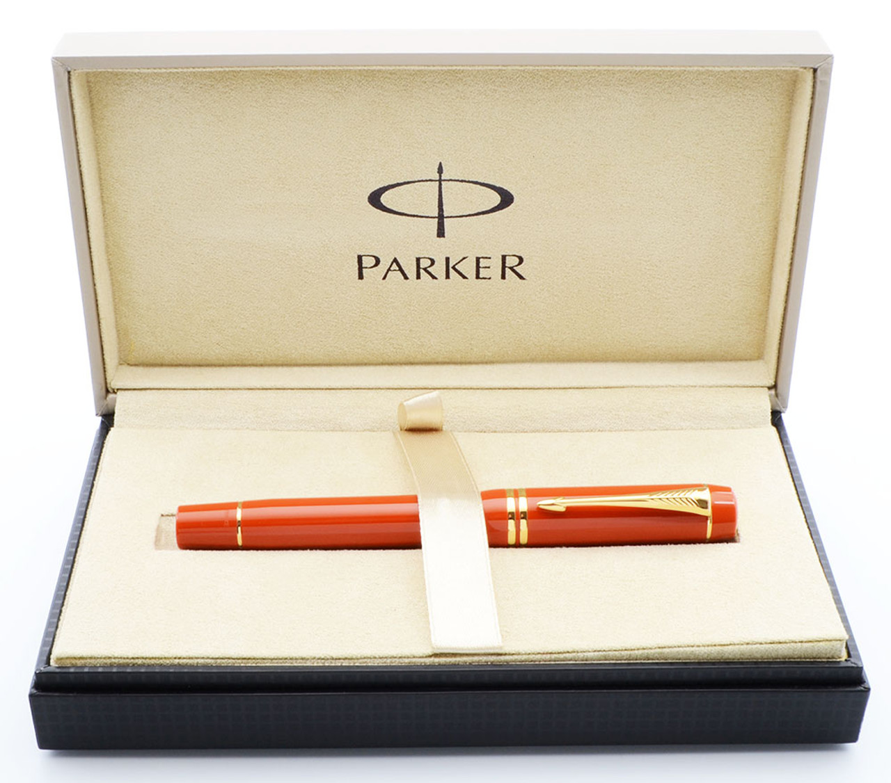 筆記具 PARKER Duofold International Big-Red GT Parker Duofold Fountain Pen - Classic Big Red – Atlas Stationers