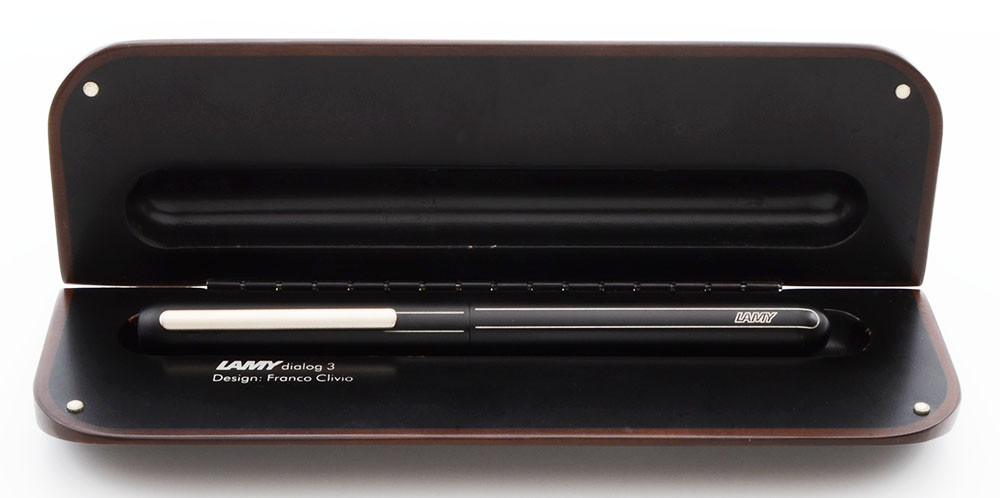 Lamy Dialog 3 Fountain Pen - Schwartz (Matte Black), Retractable