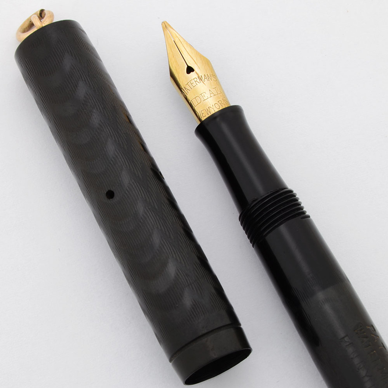 Waterman 52 1/2 V Fountain Pen - BCHR Ringtop, Flexible Medium New York Nib (Very Nice, Restored)