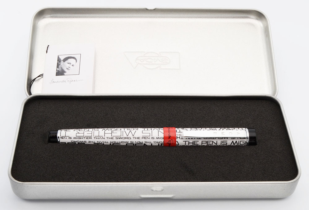 ACME Studios Laurinda Spear "Quote" Fountain Pen - Fine Steel Nib (Mint in Box, Works Well)