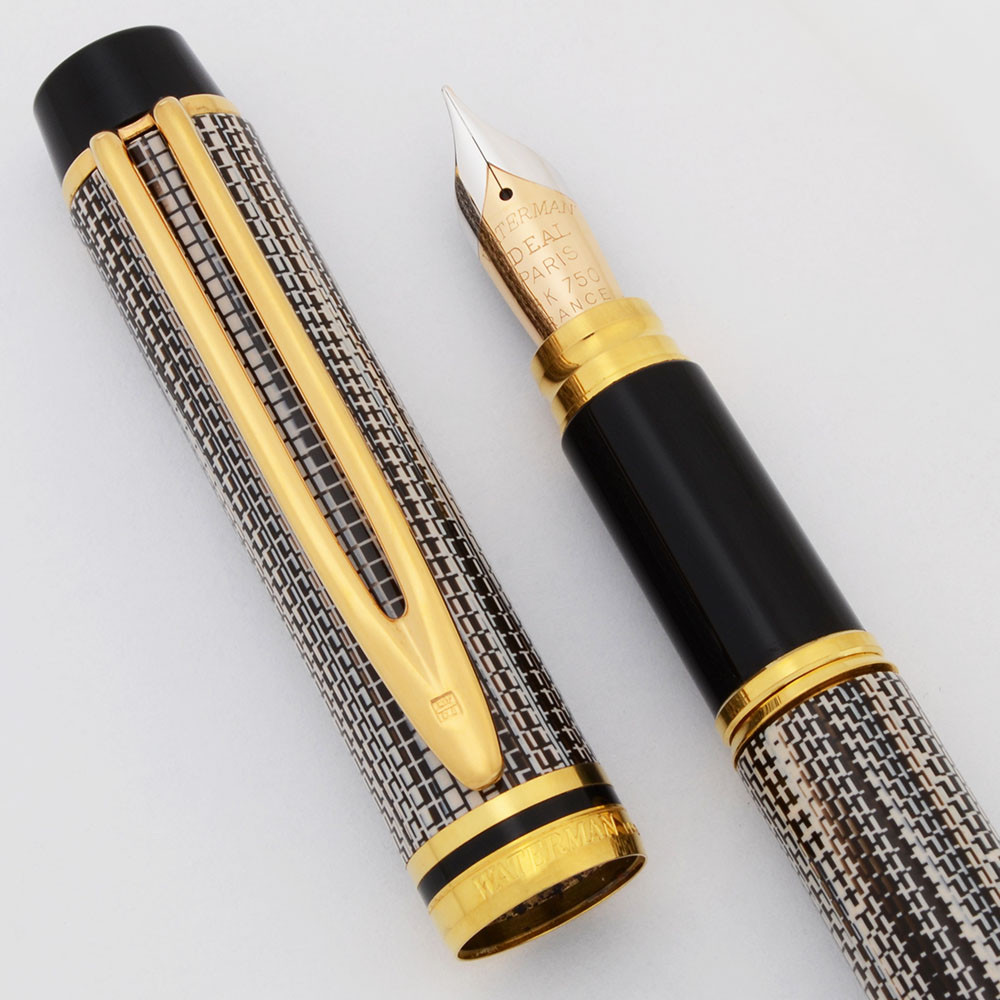 Waterman Rhapsody Le Man 200 Fountain Pen (1990s) - Caviar, C/C