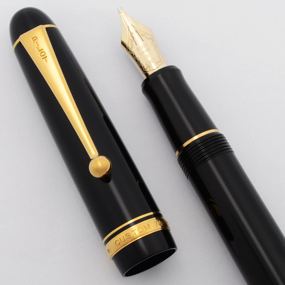 Pilot Custom 823 Pilot Namiki Custom 74 Fountain Pen - Black With