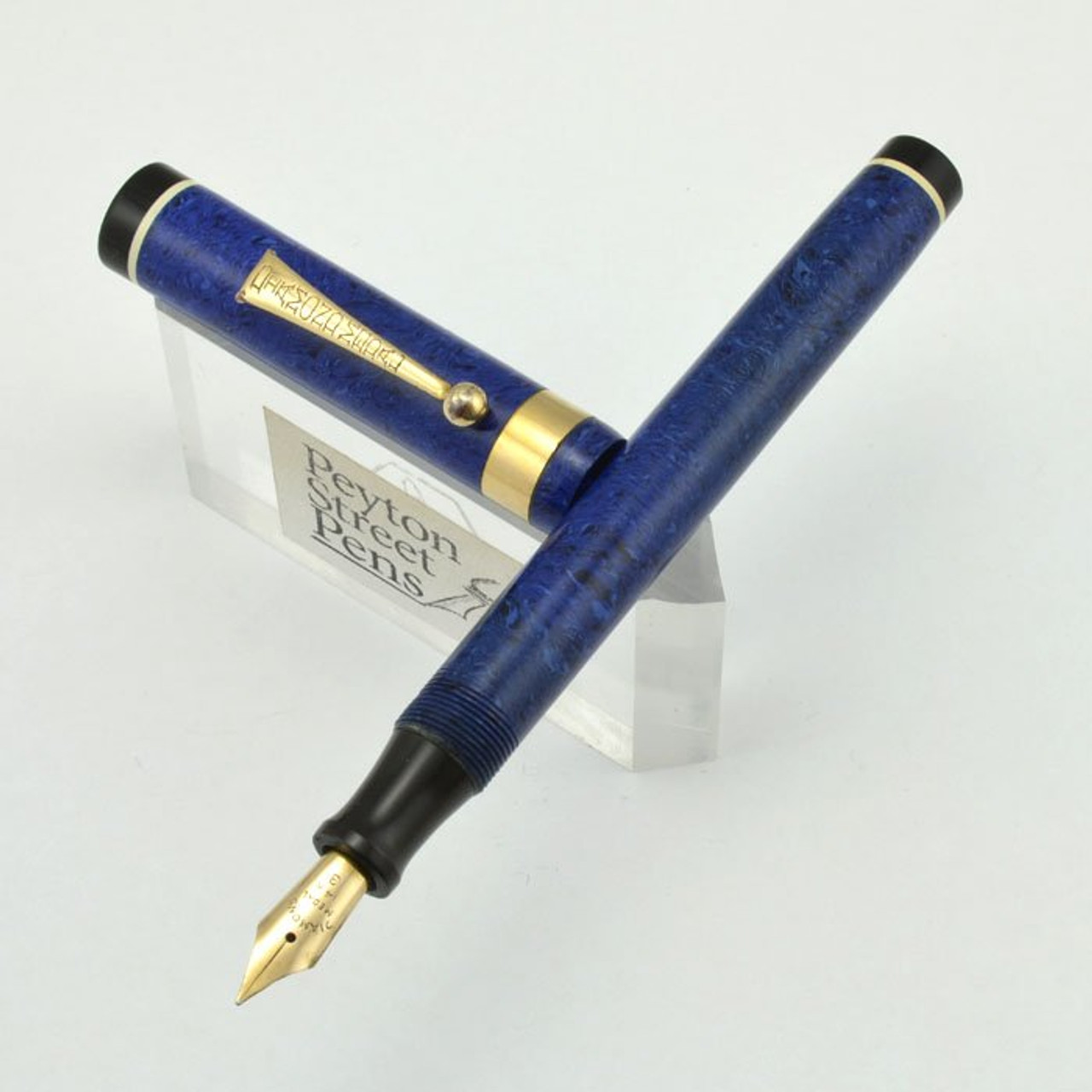 DIAMOND PEN BLUE W/GOLD – DARK department