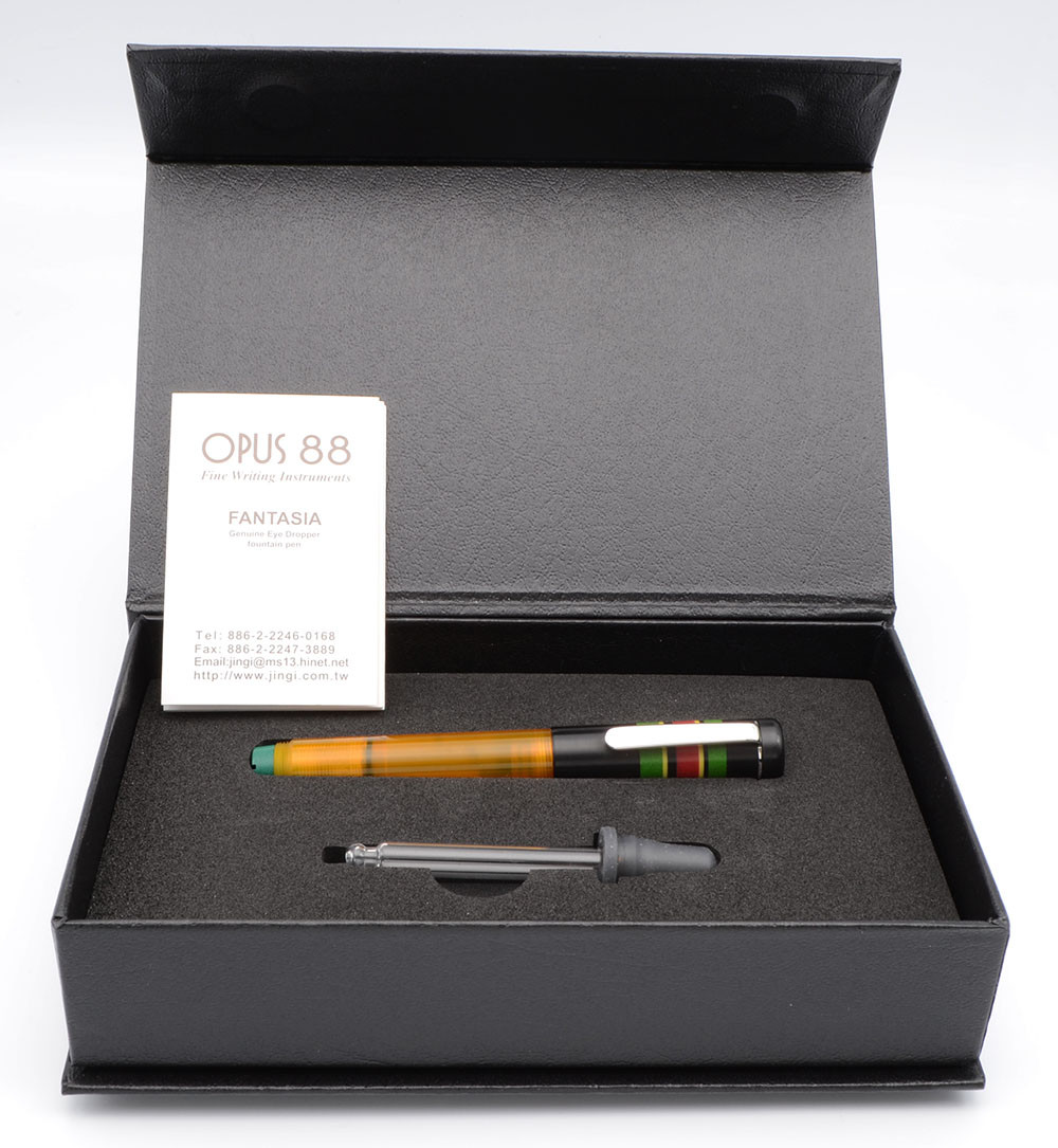 Fantasia Japanese Eyedropper Fountain Pen Opus 88 Fantasia Black