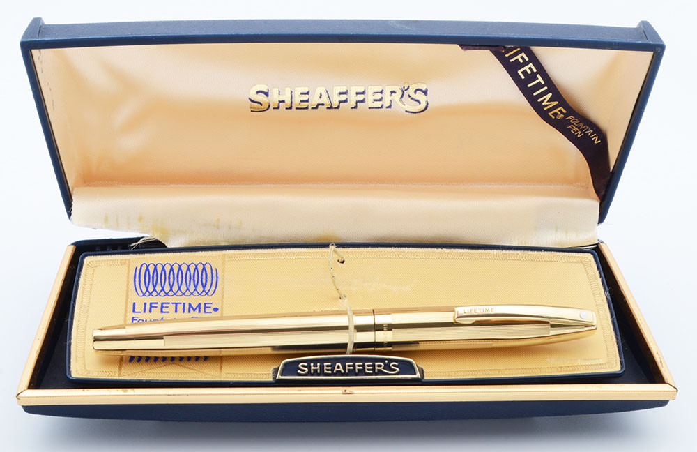 Sheaffer Imperial Lifetime Fountain Pen (USA, 1960s) - Gold Filled