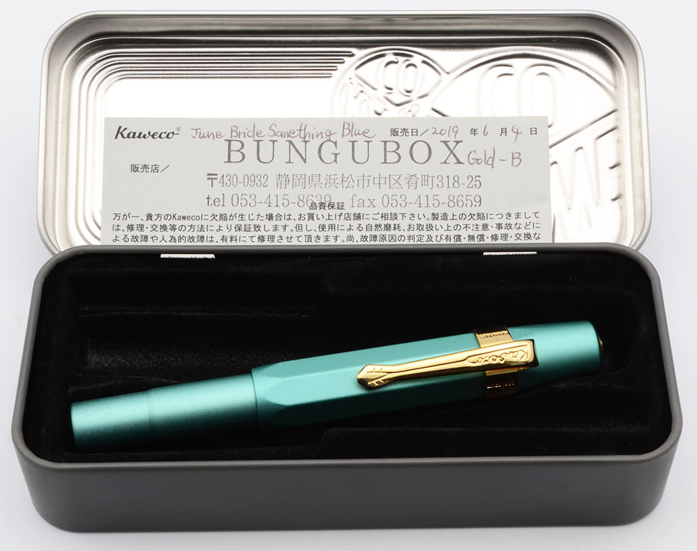 筆記具 BUNGUBOX June bride something blue BUNGUBOX Original Ink - Ink tells more - June Bride Something Blue