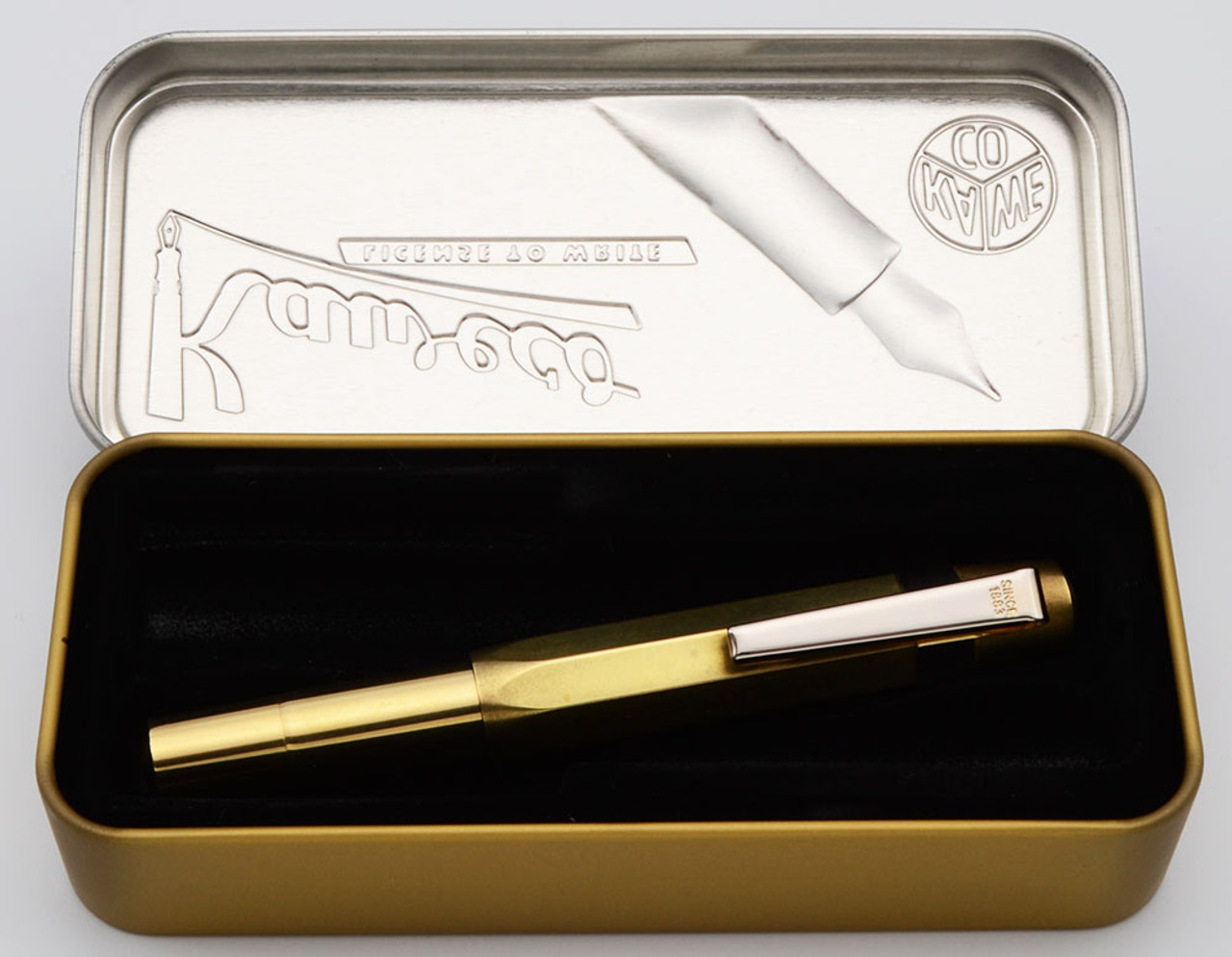 Brass Kaweco Sport Fountain Pen