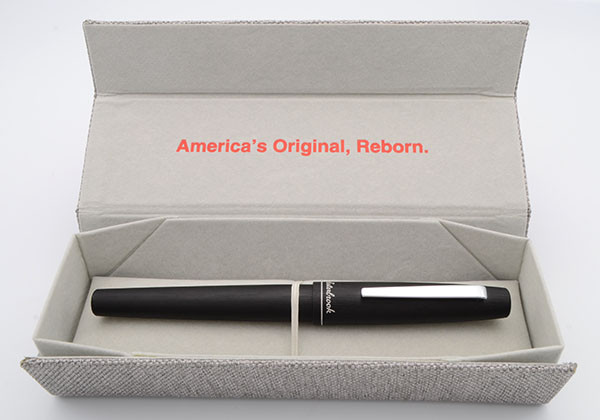 Esterbrook Camden Fountain Pen - Graphite w Rhodium Trim, Fine Nib (Like New in Box, Works Well)