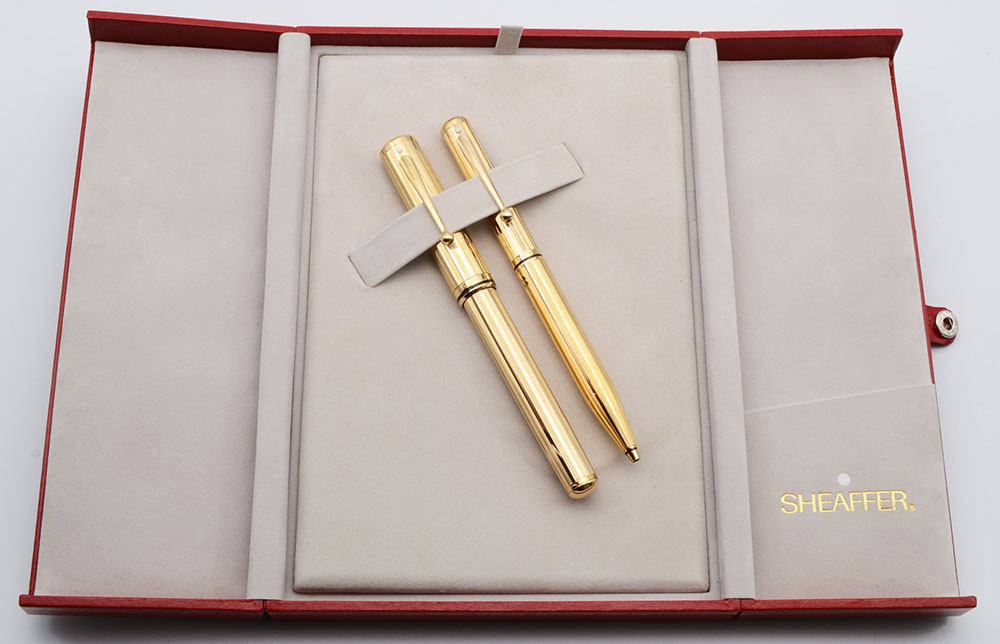 Sheaffer Grand Connaisseur Fountain Pen and Ballpoint Set (1987
