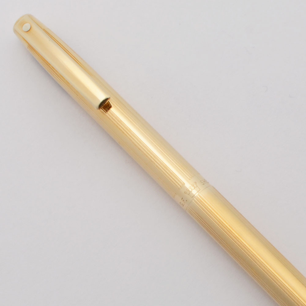 Sheaffer Imperial 777 Mechanical Pencil - Gold Filled, Lines, .9mm