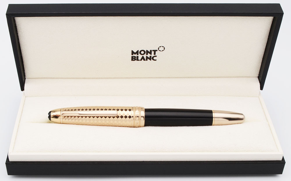 Montblanc Meisterstuck Geometric Solitaire Doue Fountain Pen