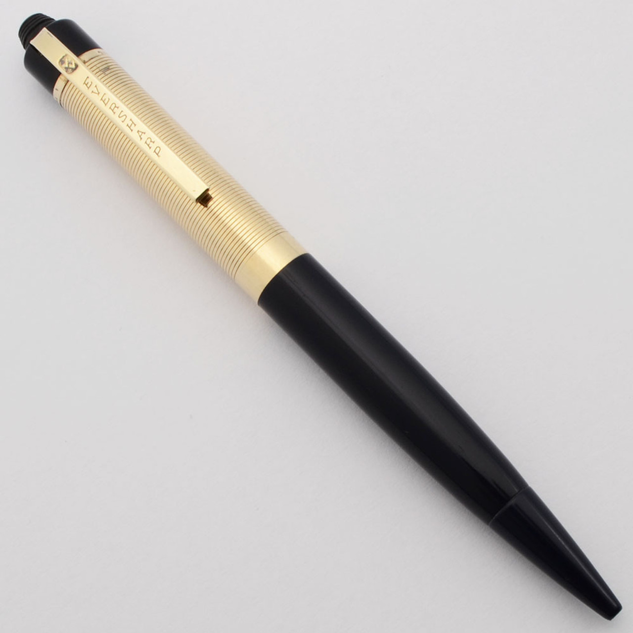 Eversharp Skyline Demi Mechanical Pencil (1940) - Dark Blue, YGF Cap, 1.1mm Leads (Excellent, Works Well)