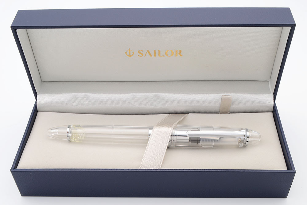Sailor 1911L Profit 21 Fountain Pen - Transparent w Rhodium Trim