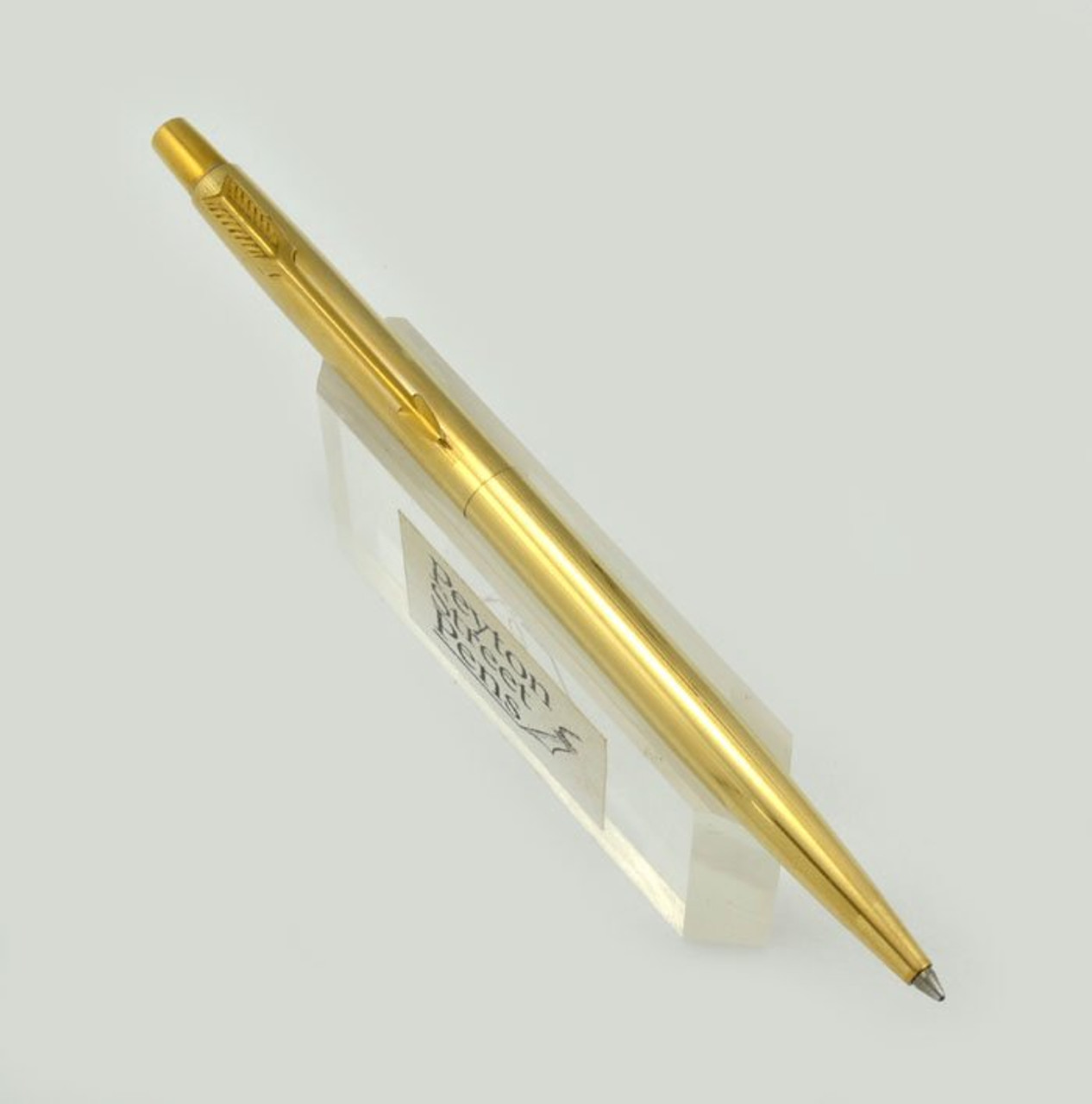 Parker 75 Classic Ballpoint Pen - "Imperial"  Gold Filled (Very Nice)