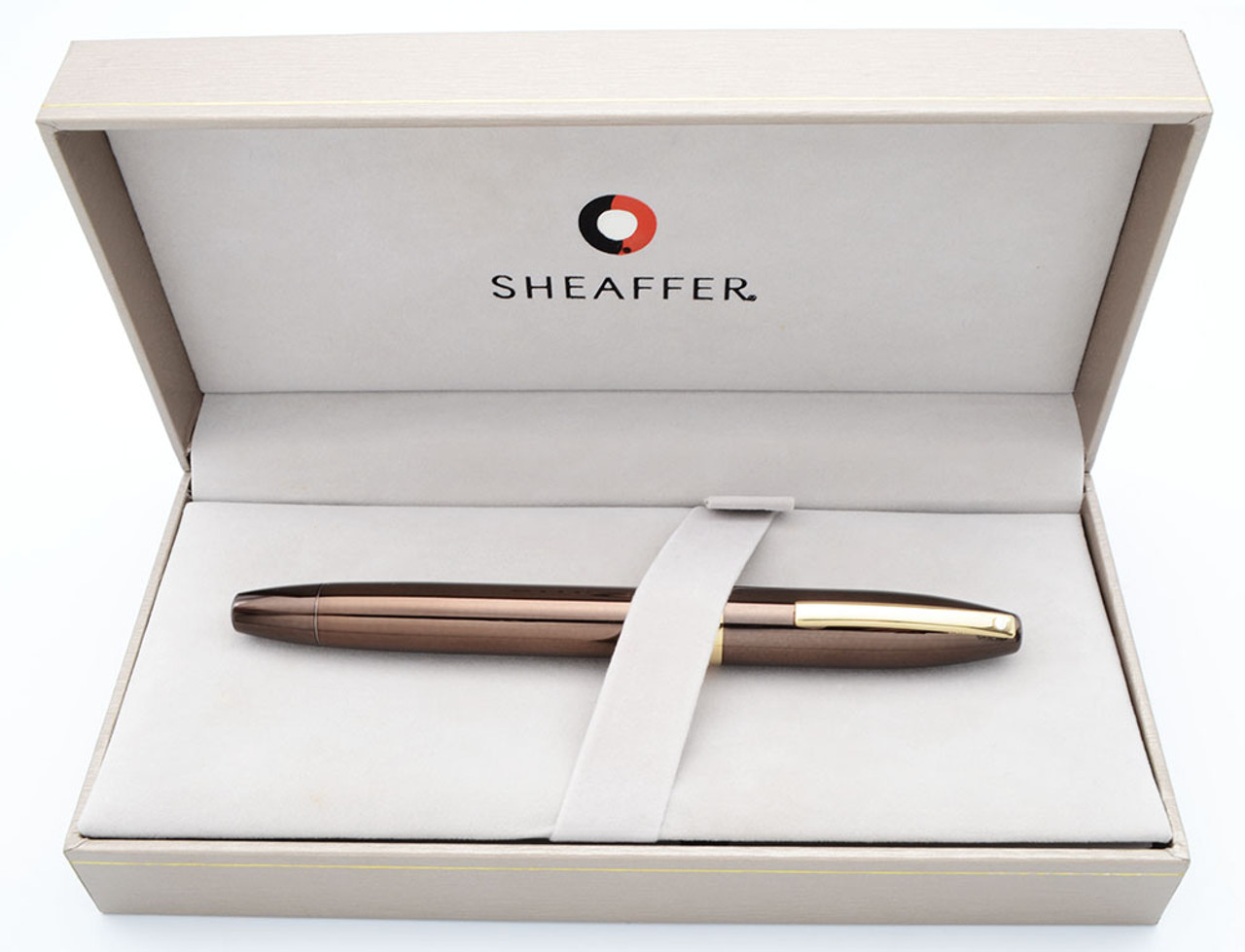 Sheaffer Legacy 2  Fountain Pen - Coppertone w Gold Trim, Touchdown Filling, 18k Medium  (Near Mint in Box, Works Well)