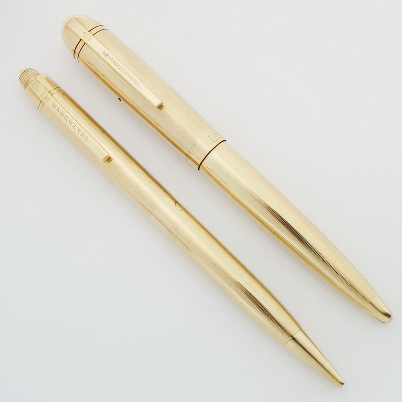 Eversharp Skyline Fountain Pen and Pencil Set - 14k Solid