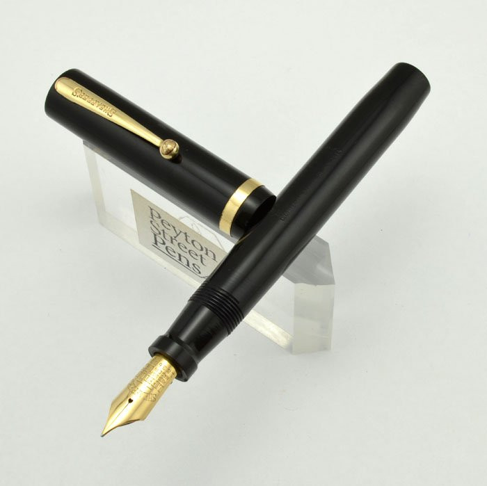 Sheaffer Lifetime Flat Top Oversized - Black, Fine (Excellent