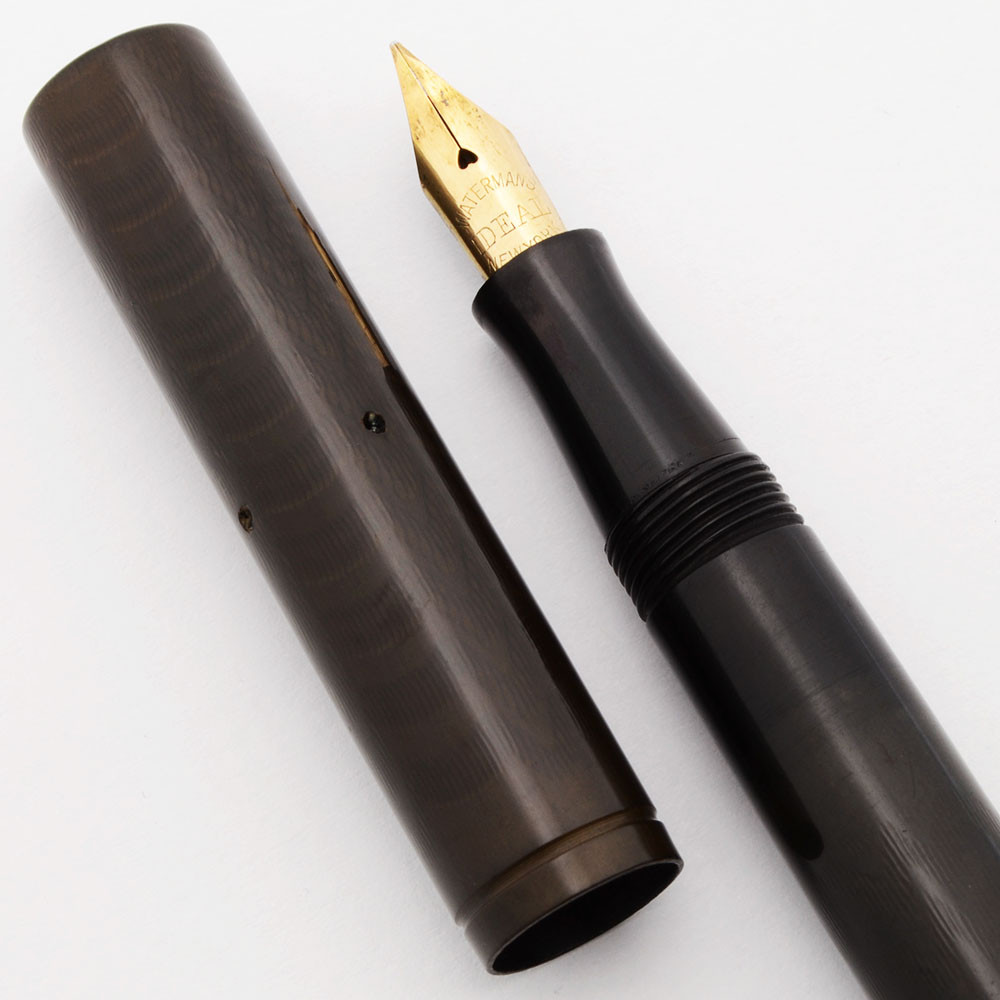 Waterman 52 Fountain Pen - BCHR, Nickel Trim, Fine Flexible #2 New