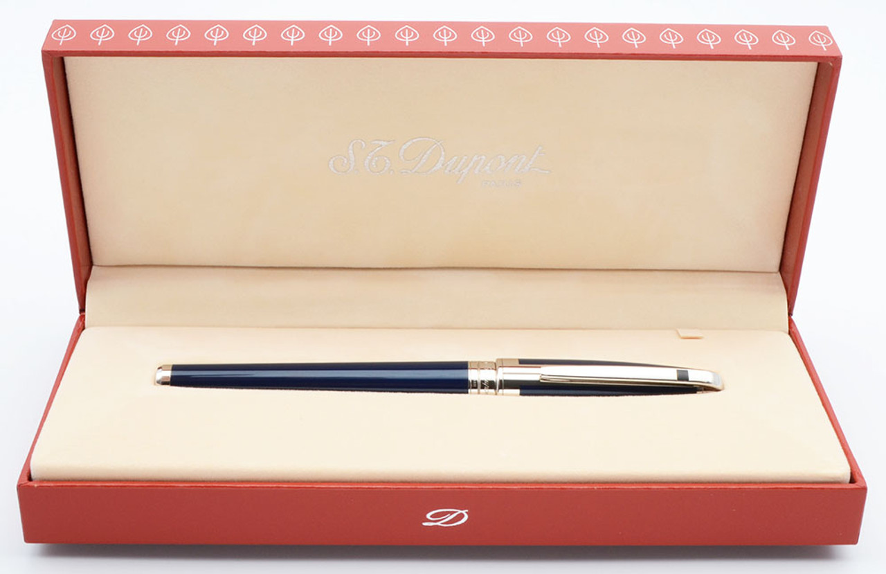 ST Dupont Olympio XL Fountain Pen (1990s/2000s) - Midnight