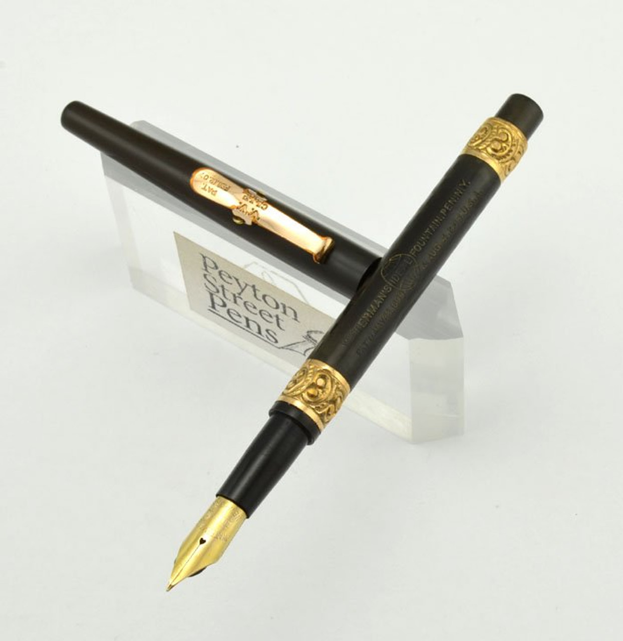 Waterman 24 Fountain Pen - Taper Cap, Eyedropper, Flexible New York Nib (Superior, Restored)