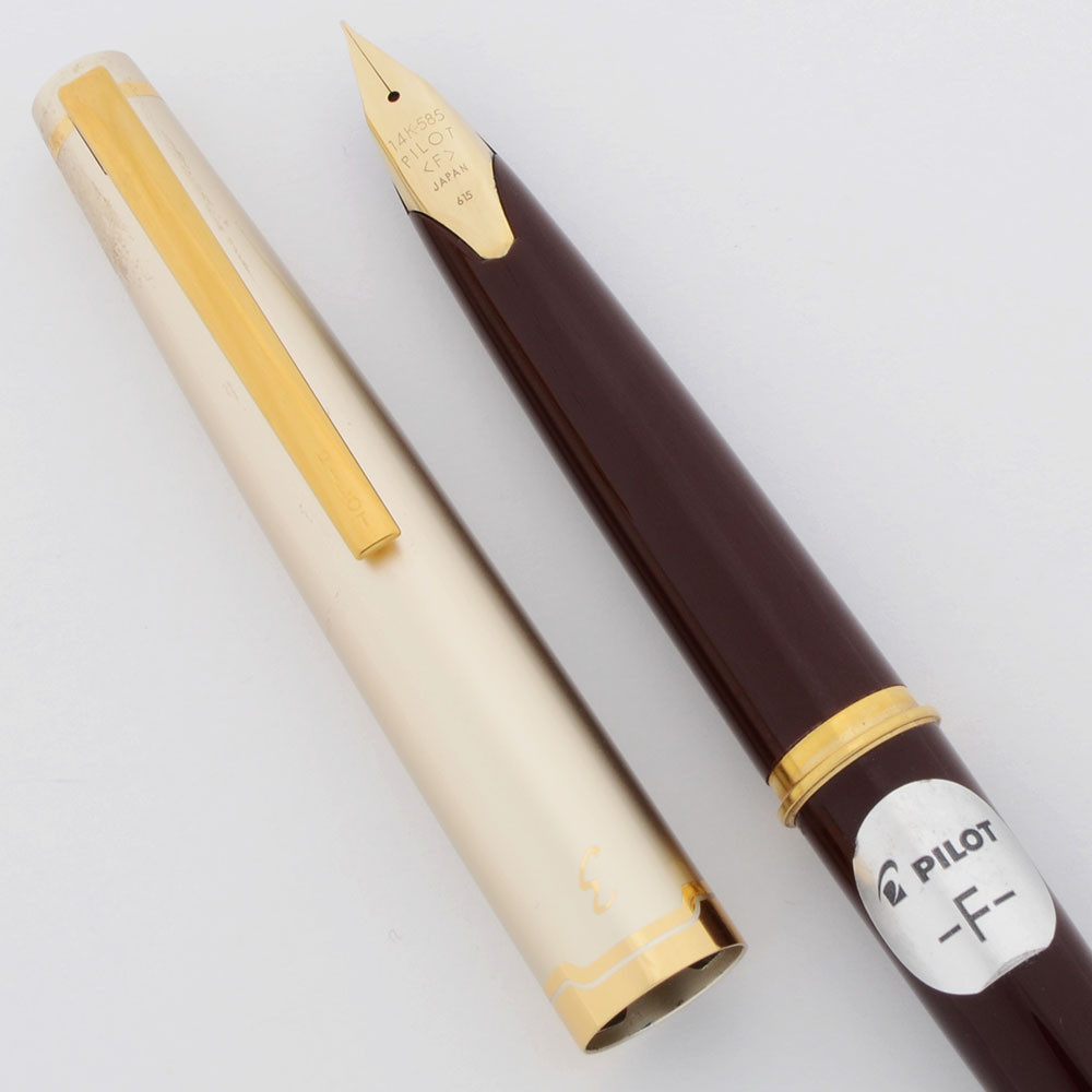 Pilot Elite 95S Pocket Fountain Pen (2015) - Deep Red, C/C, 14k
