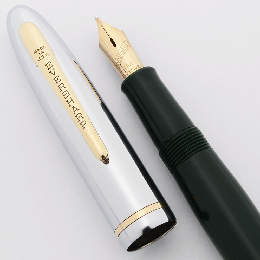 Eversharp Symphony 701 Fountain Pen - Green, Fine 14k Manifold Nib