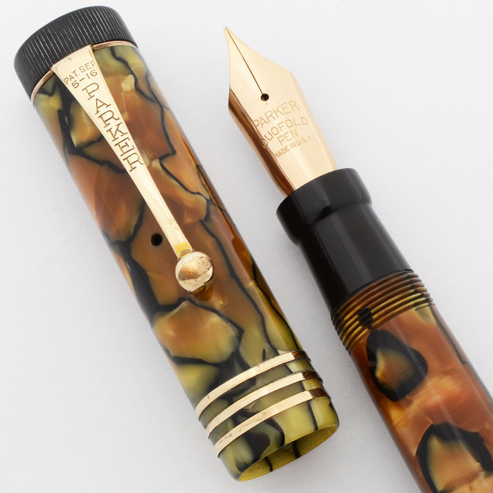 1929年版PARKER Duofold Senior Orange万年筆2本目 【公式通販】