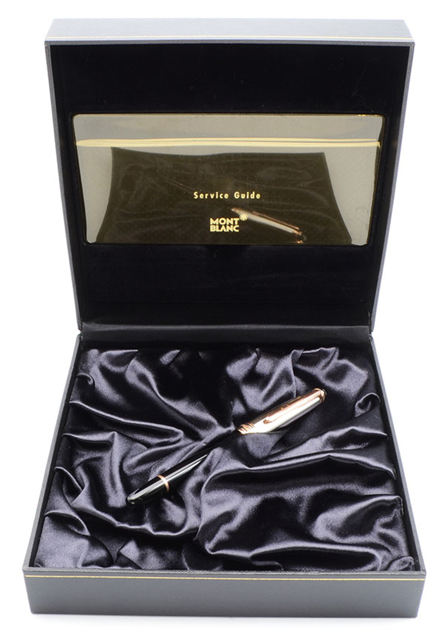 モンブランMONTBLANC75yearsMYISTERSTUCK18K限定品 Montblanc Meisterstuck Doue Solitaire 144 LE Fountain Pen
