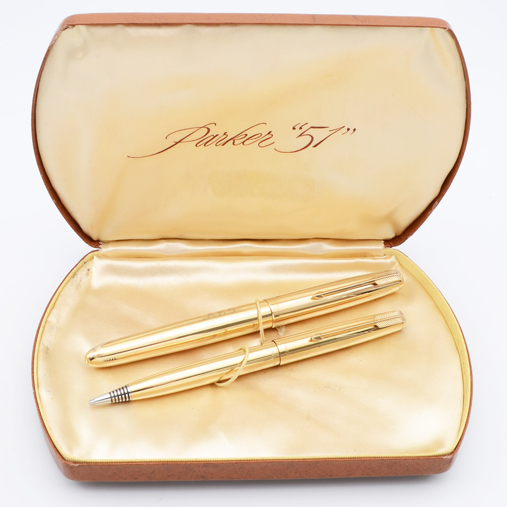 Parker 51 Aerometric Signet Fountain Pen & Pencil Set (1948