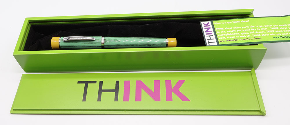 Think (Krone) Violino Collection Fountain Pen - Cremona, Medium Steel Nib (New in Box, Works Well)
