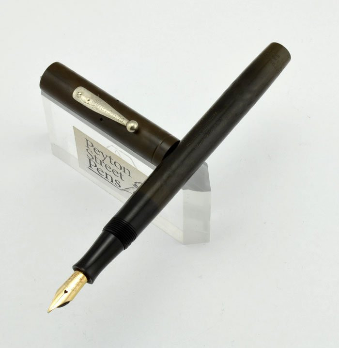 Waterman 52 Fountain Pen - BCHR, Nickel Trim, Flexible #2 Nib (Excellent, Restored)