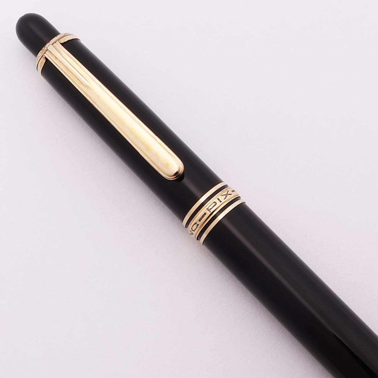 Montblanc Pix 172 Mechanical Pencil - Black with Gold Trim (Excellent, Works Well)