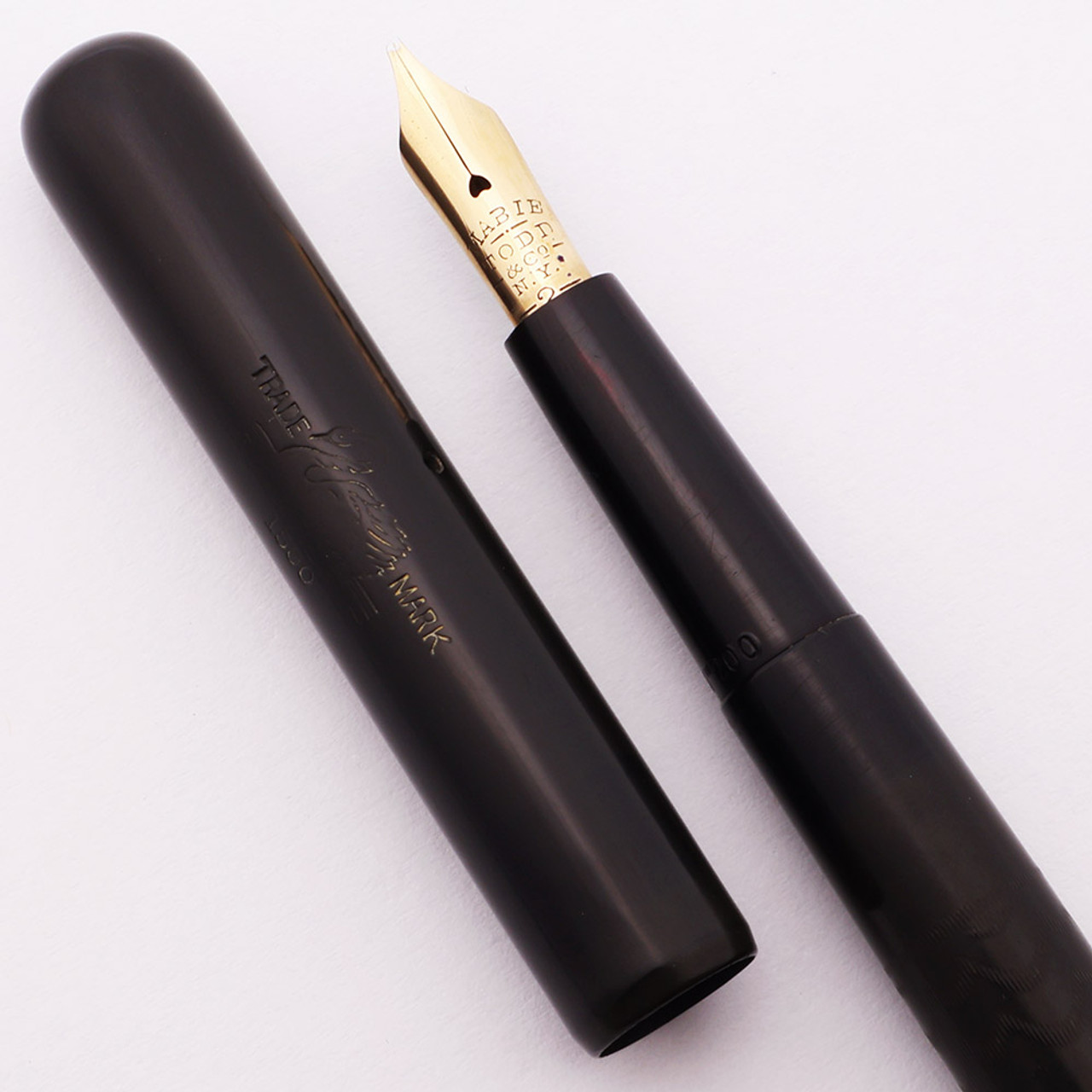 Mabie Todd Swan SM 100/85 Fountain Pen (UK, 1939) - Mauve