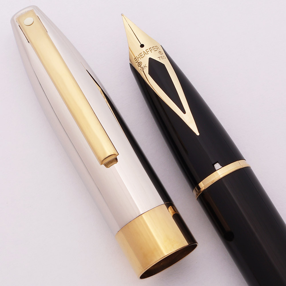 Sheaffer Legacy 1 Fountain Pen (1995-99) - Black w Palladium Cap