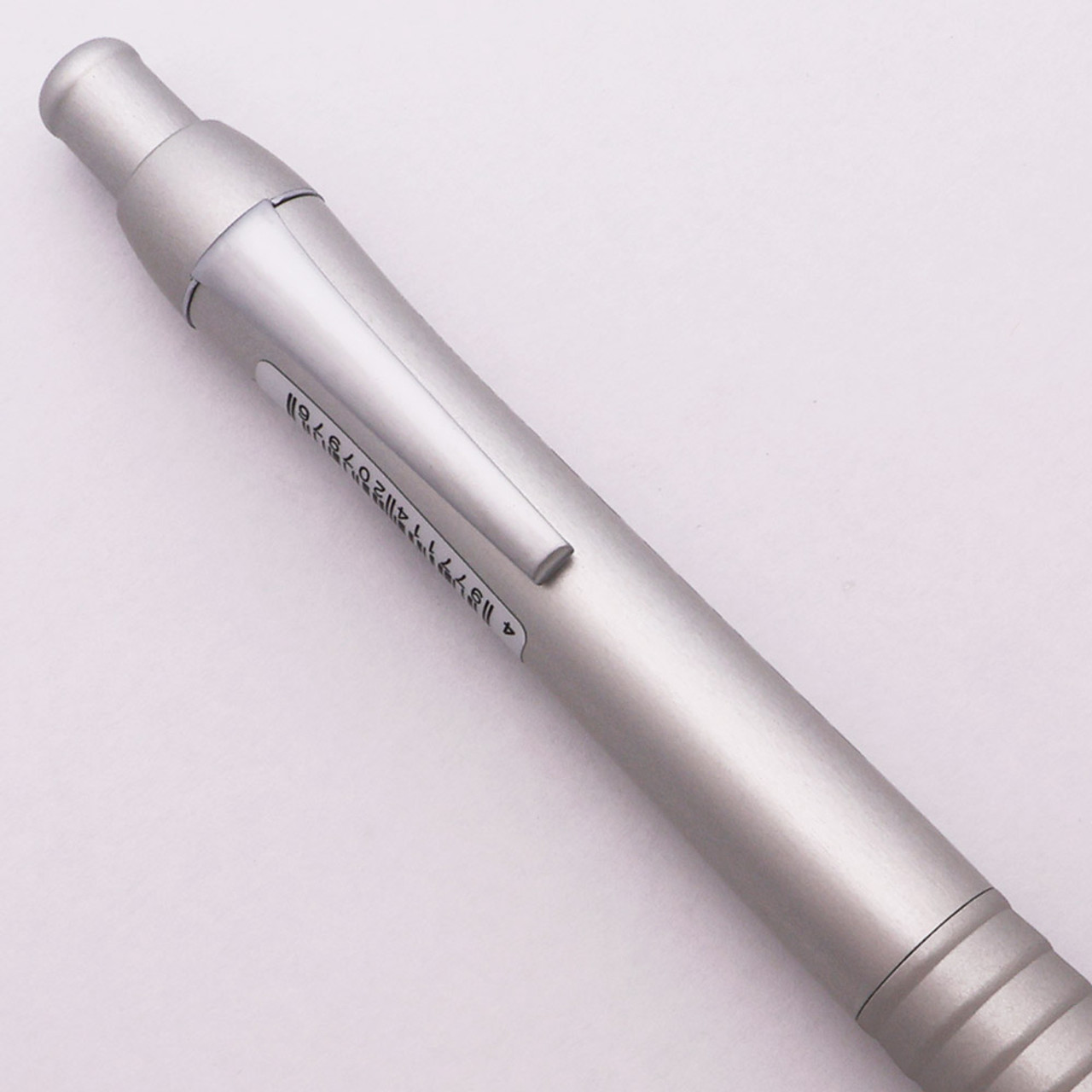 Platinum Pro-Use 1500 Mechanical Pencil - Brushed Aluminum, 0.3 mm Leads (Near Mint, Works Well)