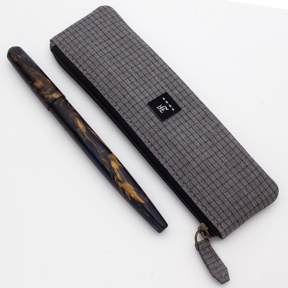 Franklin-Christoph Model 65 Stabilis Fountain Pen - Blue  Gold SE, Fine Steel Nib (Excellent in Box, Works Well)