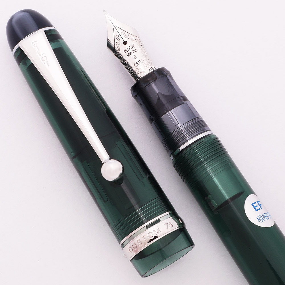 Pilot Namiki Custom 74 Fountain Pen (2021) - Forest Green