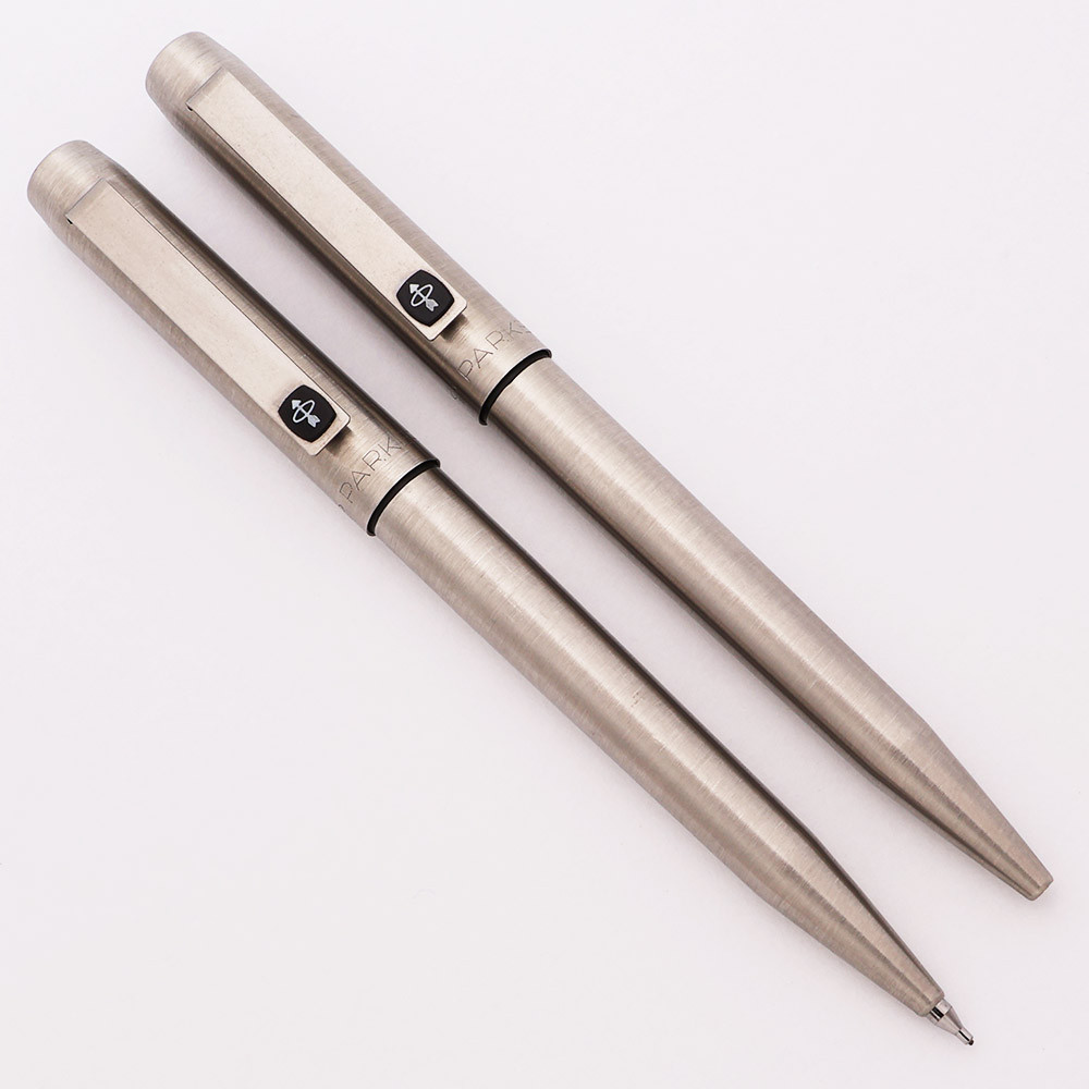 Parker 25 Ballpoint Pen and Mechanical Pencil Set (UK, 1981