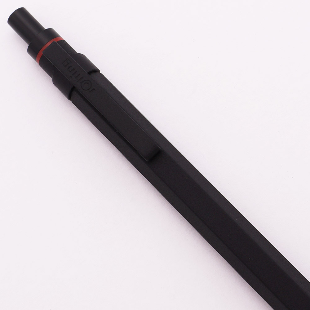 Rotring 600 Newton Ballpoint Pen (1990s) - Black Matte Finish